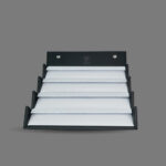 Maleta mediana de una fila de aretes